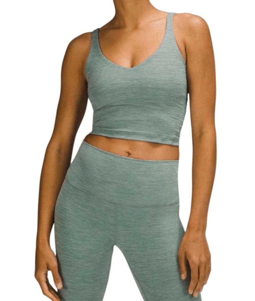 LULULEMON ATHLETICA Align Tank in Heathered Tidewater Teal Size 12